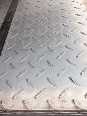 Q235 Ms 다이아몬드 스틸 엽 가벼운 탄소 스틸 엽 구조 스틸 Ms 쿼크 스틸 엽